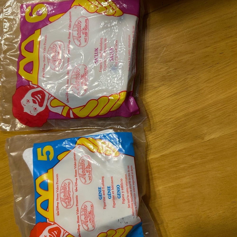 Barbie Happy Meal Toy Set 1995
